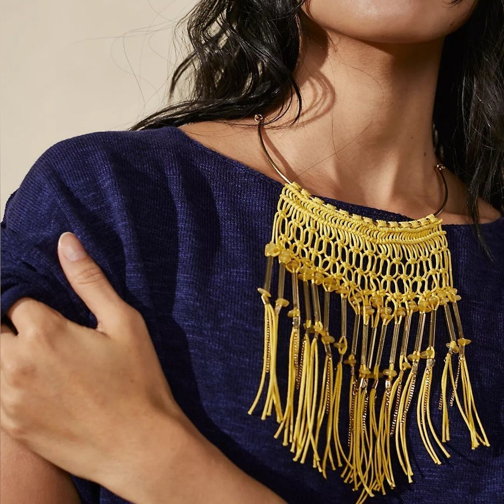 Free People Joey Crochet Choker
